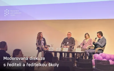 Videozáznam: Moderovaná diskuze s řediteli škol